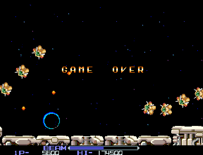 R-Type (World) - 1st try - User Screenshot